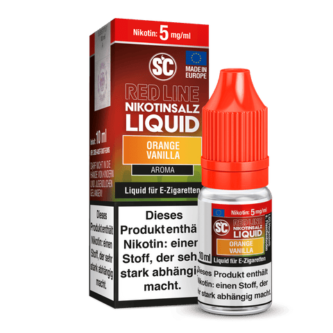 SC Red Line Orange Vanilla Nikotinsalz Liquid