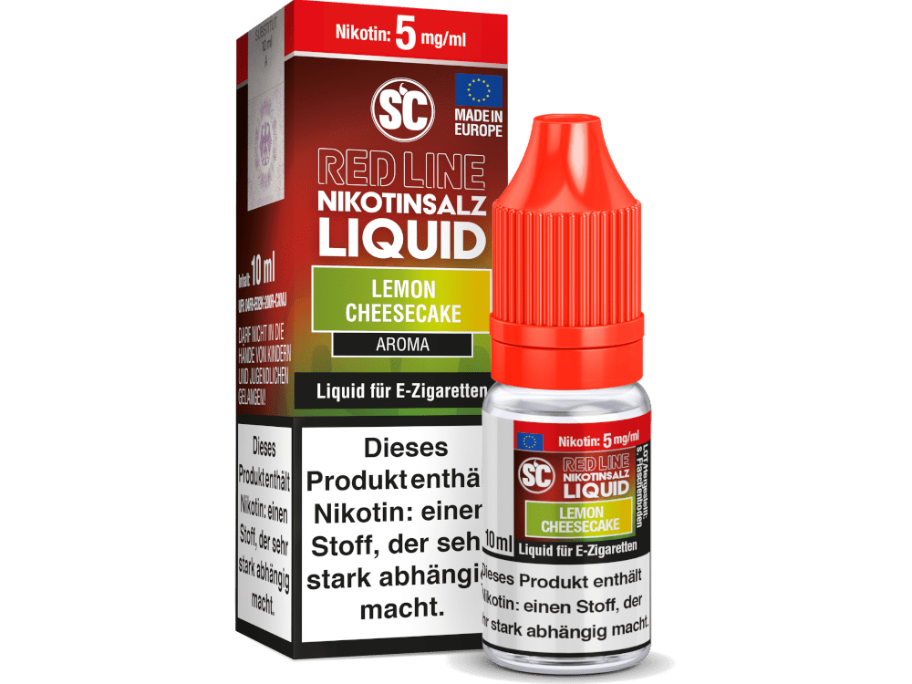 SC Red Line Lemon Cheesecake Nikotinsalz Liquid