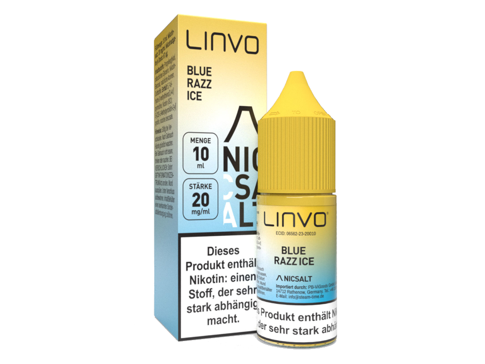 Linvo Blue Razz Ice Nikotinsalz Liquid 20 mg/ml