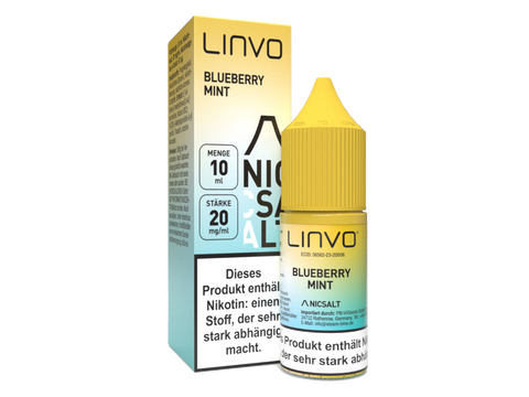Linvo Blueberry Mint Nikotinsalz Liquid 20 mg/ml