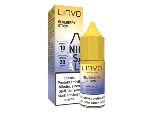 Linvo Blueberry Storm Nikotinsalz Liquid 20 mg/ml