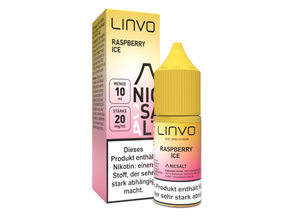 Linvo Raspberry Ice Nikotinsalz Liquid 20 mg/ml