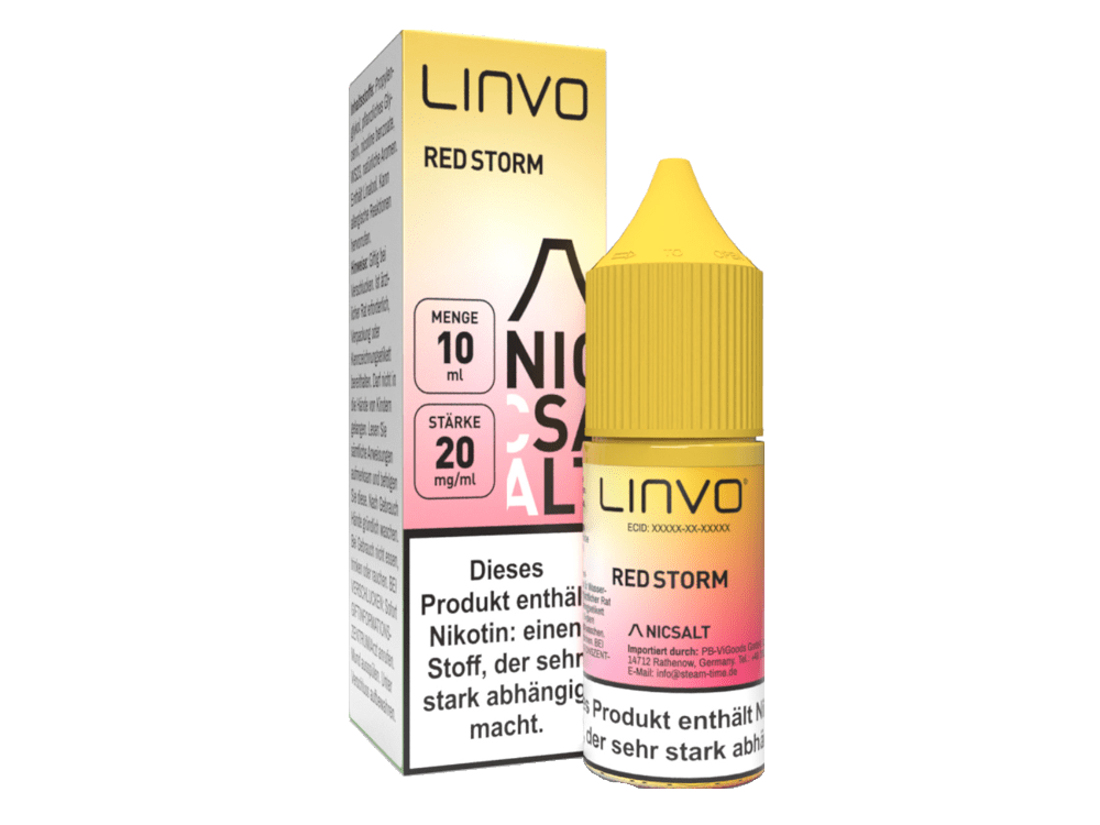 Linvo Nikotinsalz Liquid Red Storm