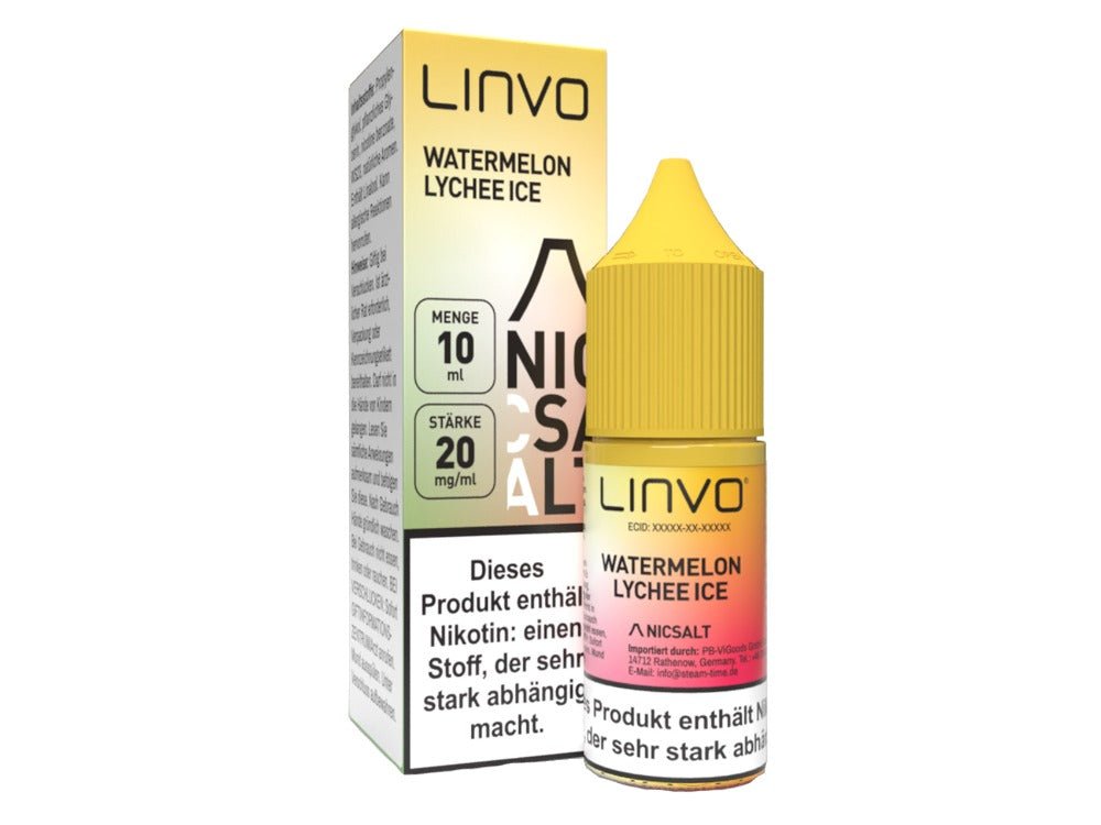 Linvo Nikotinsalz Liquid Watermelon Lychee Ice
