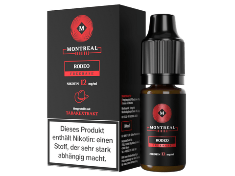 Montreal Original - E-Zigaretten Liquid - Rodeo
