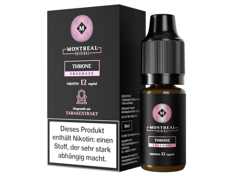 Montreal Original - E-Zigaretten Liquid - Throne