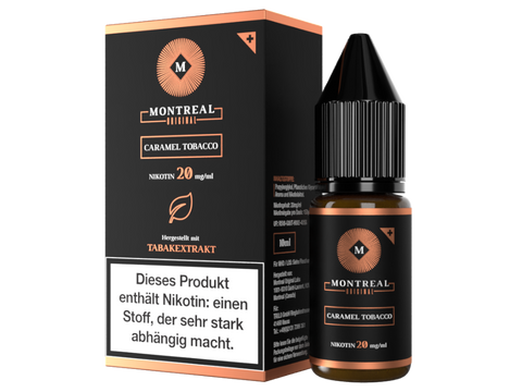 Montreal Original Caramel Tobacco Nikotinsalz Liquid