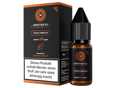 Montreal Original Coffee Tobacco Nikotinsalz Liquid