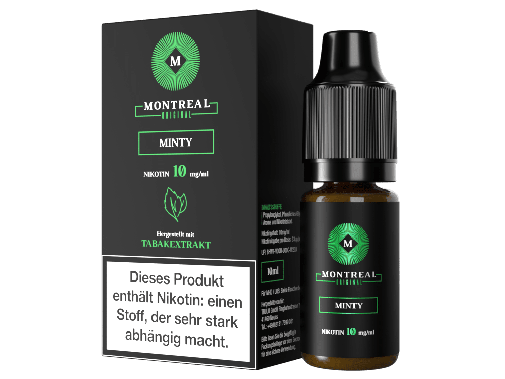 Montreal Original Minty Nikotinsalz Liquid
