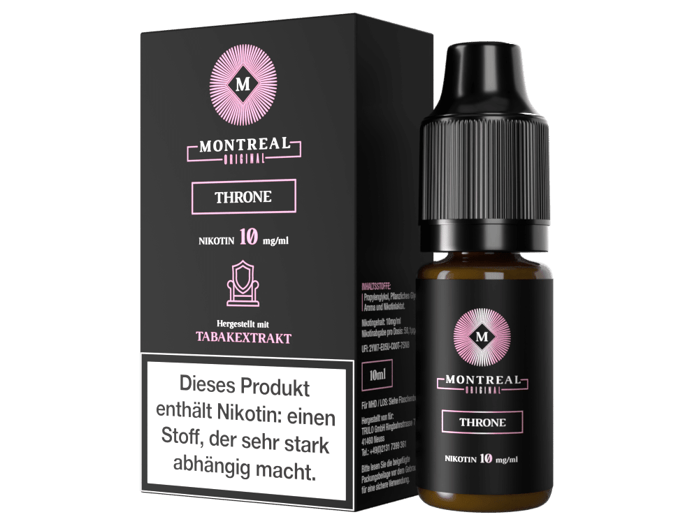 Montreal Original Throne Nikotinsalz Liquid