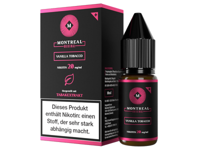 Montreal Original Vanilla Tobacco Nikotinsalz Liquid