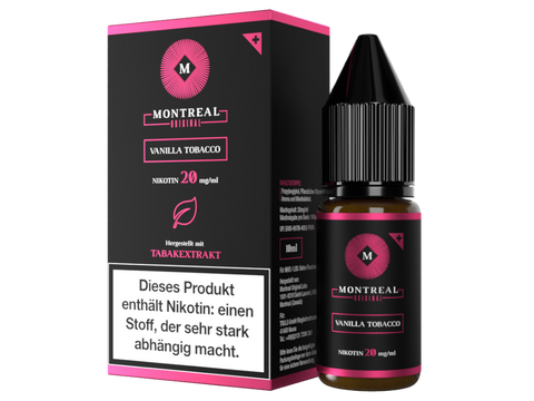 Montreal Original Vanilla Tobacco Nikotinsalz Liquid