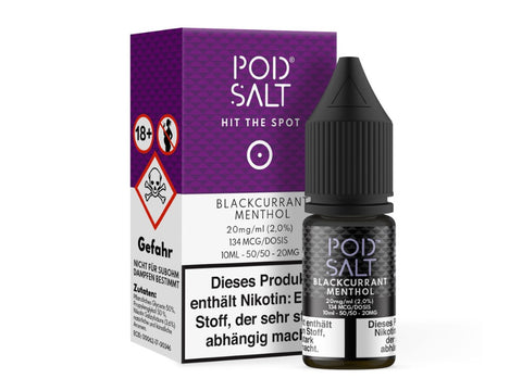 Pod Salt Blackcurrant Menthol Nikotinsalz Liquid