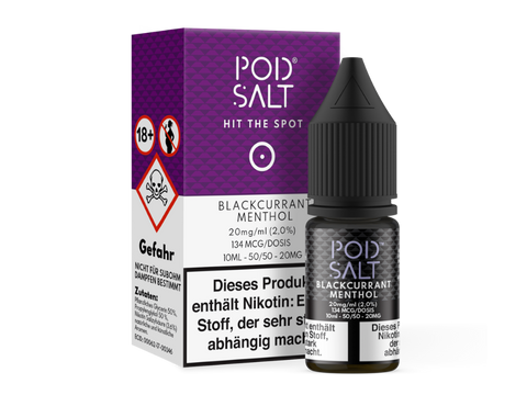 Pod Salt Blackcurrant Menthol Nikotinsalz Liquid