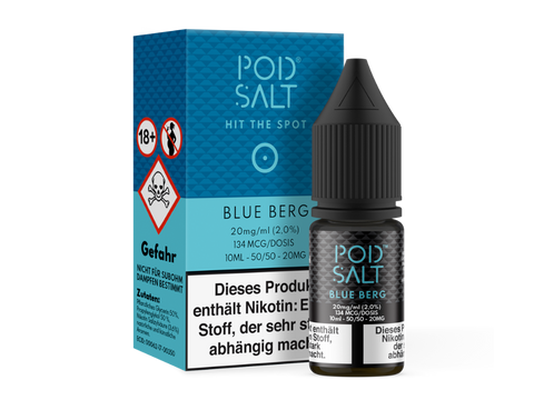 Pod Salt Blue Berg Nikotinsalz Liquid