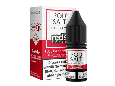 Pod Salt Fusion Blue Razapple Ice Nikotinsalz Liquid