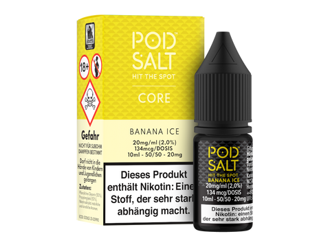 Pod Salt Core Nikotinsalz Liquid Banana Ice