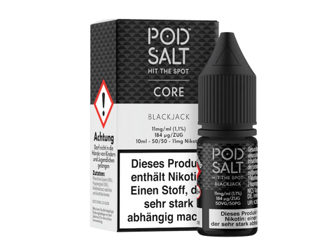 Pod Salt Core Blackjack Nikotinsalz Liquid