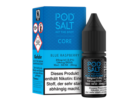 Pod Salt Core Nikotinsalz Liquid Blue Raspberry