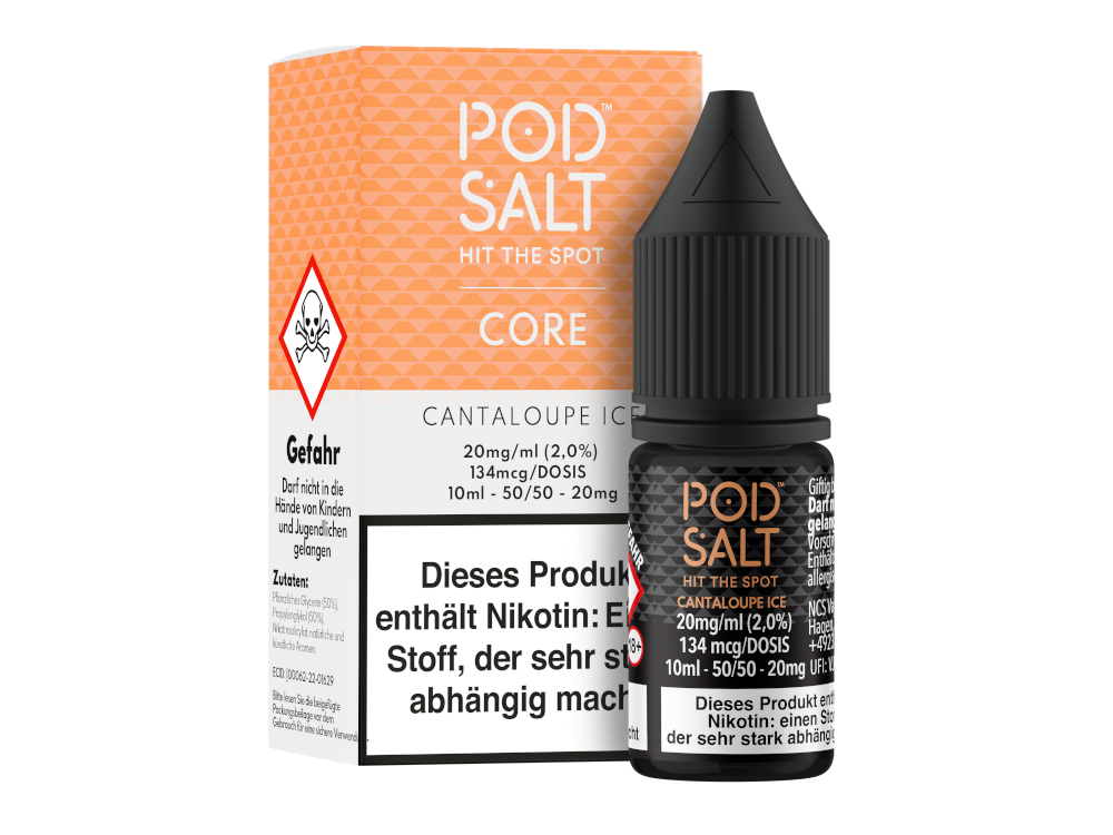 Pod Salt Core Nikotinsalz Liquid Cantaloupe Ice
