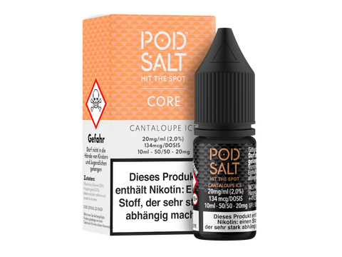 Pod Salt Core Nikotinsalz Liquid Cantaloupe Ice