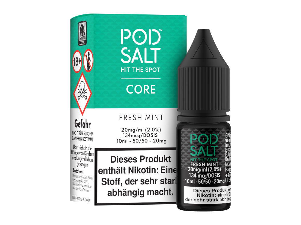 Pod Salt Core Nikotinsalz Liquid Fresh Mint