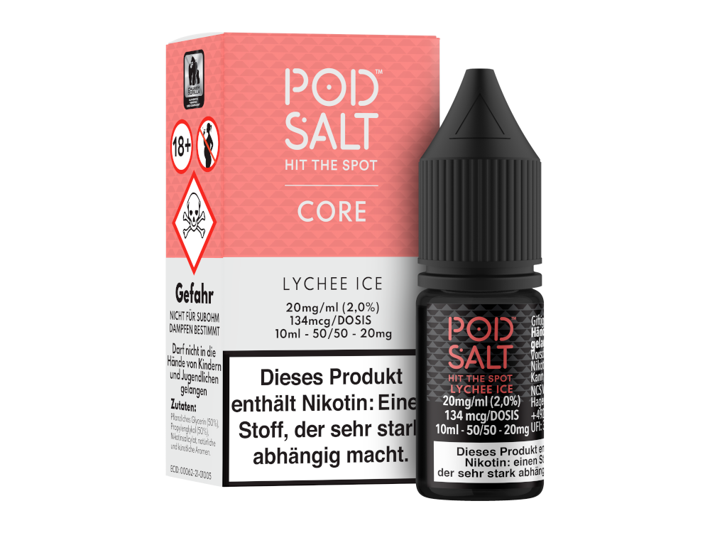 Pod Salt Core Nikotinsalz Liquid Lychee Ice