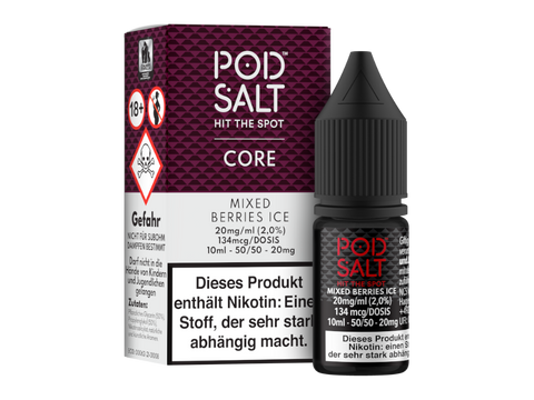 Pod Salt Core Nikotinsalz Liquid Mixed Berries Ice