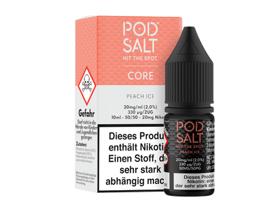 Pod Salt Core Peach Ice Nikotinsalz Liquid