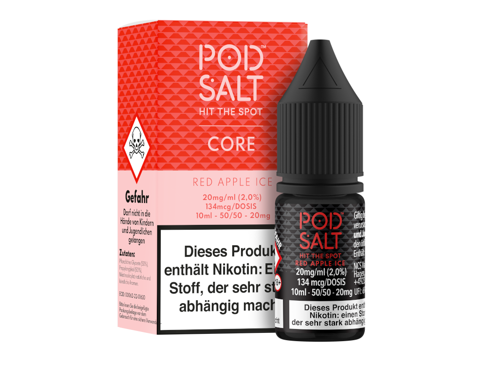 Pod Salt Core Nikotinsalz Liquid Red Apple Ice