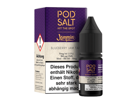 Pod Salt Fusion Blueberry Jam Tart Nikotinsalz Liquid