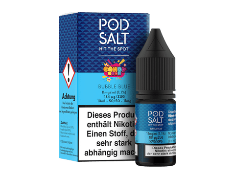 Pod Salt Fusion Bubble Blue Nikotinsalz Liquid