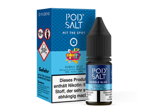 Pod Salt Fusion Bubble Blue Nikotinsalz Liquid