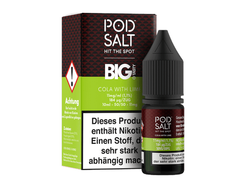 Pod Salt Fusion Cola with Lime Nikotinsalz Liquid