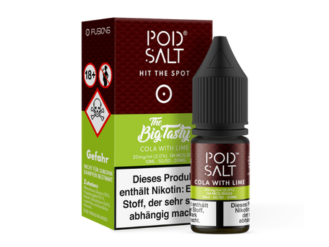 Pod Salt Fusion Cola with Lime Nikotinsalz Liquid