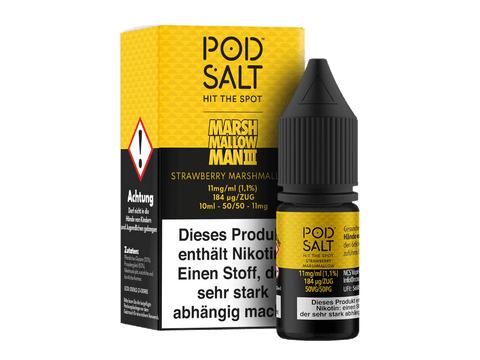 Pod Salt Fusion Marshmallow Man 3 Nikotinsalz Liquid