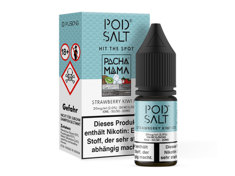 Pod Salt Fusion Strawberry Kiwi Ice Nikotinsalz Liquid