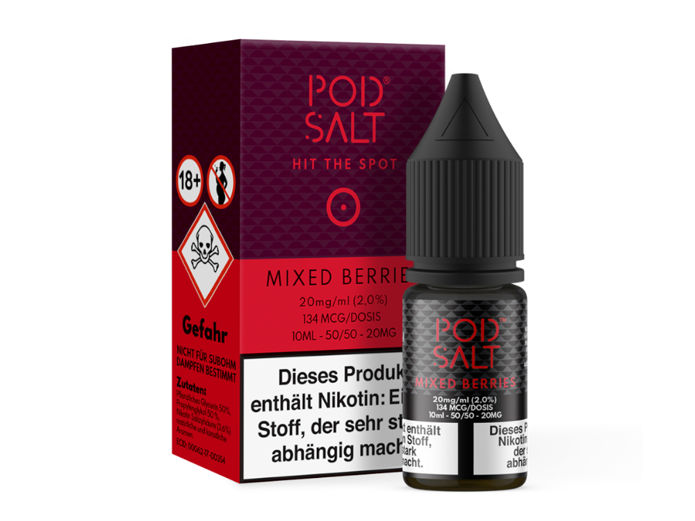 Pod Salt Mixed Berries Nikotinsalz Liquid