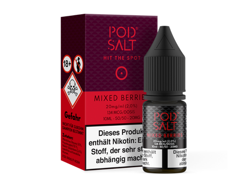 Pod Salt Mixed Berries Nikotinsalz Liquid