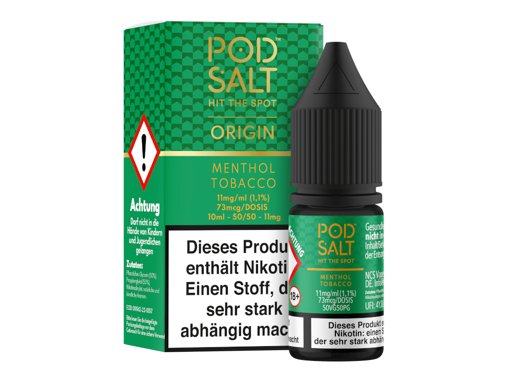Pod Salt Origin - Menthol Tobacco - Nikotinsalz Liquid
