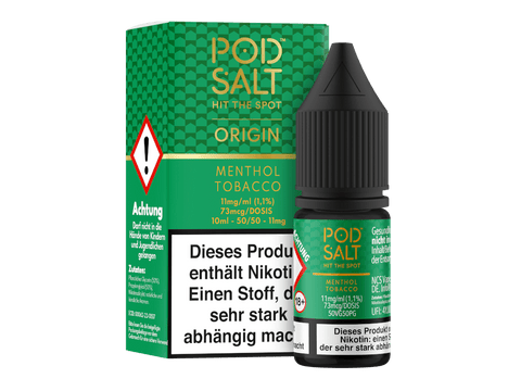 Pod Salt Origin - Menthol Tobacco - Nikotinsalz Liquid