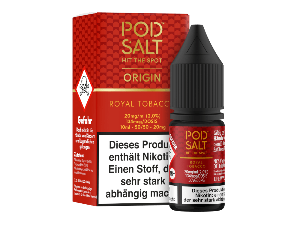 Pod Salt Origin Royal Tobacco Nikotinsalz Liquid