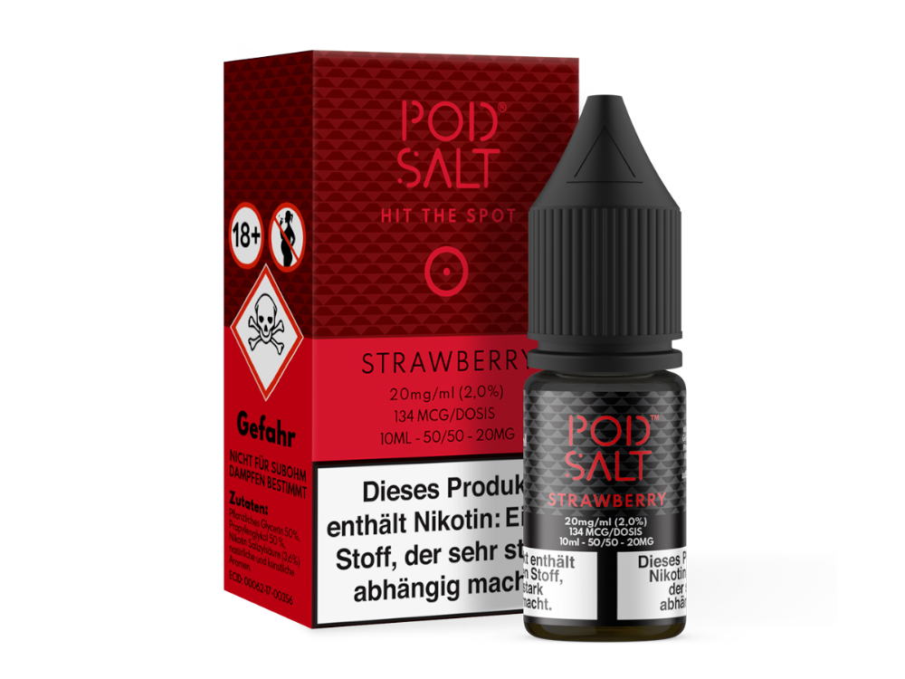 Pod Salt Strawberry Nikotinsalz Liquid