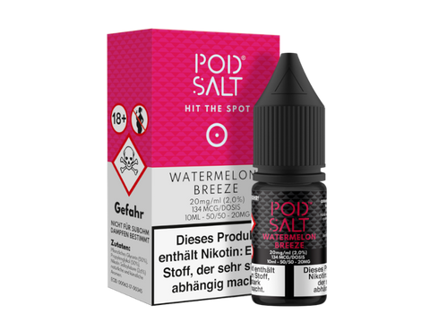 Pod Salt Watermelon Breeze Nikotinsalz Liquid