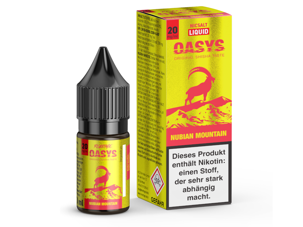 Revoltage OASYS Hybrid Nikotinsalz Liquid Nubian Mountain