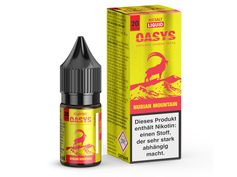 Revoltage OASYS Hybrid Nikotinsalz Liquid Nubian Mountain
