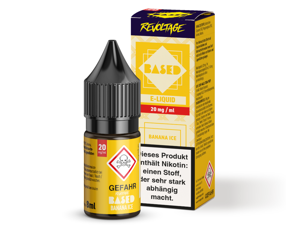 Revoltage BASED Hybrid Nikotinsalz Liquid Banana Ice