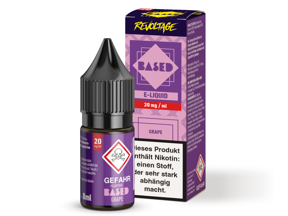 Revoltage BASED Hybrid Nikotinsalz Liquid Grape