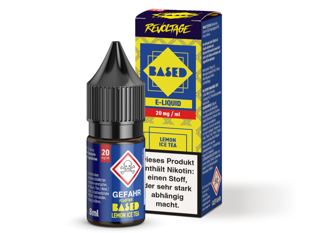Revoltage BASED Hybrid Nikotinsalz Liquid Lemon Ice Tea