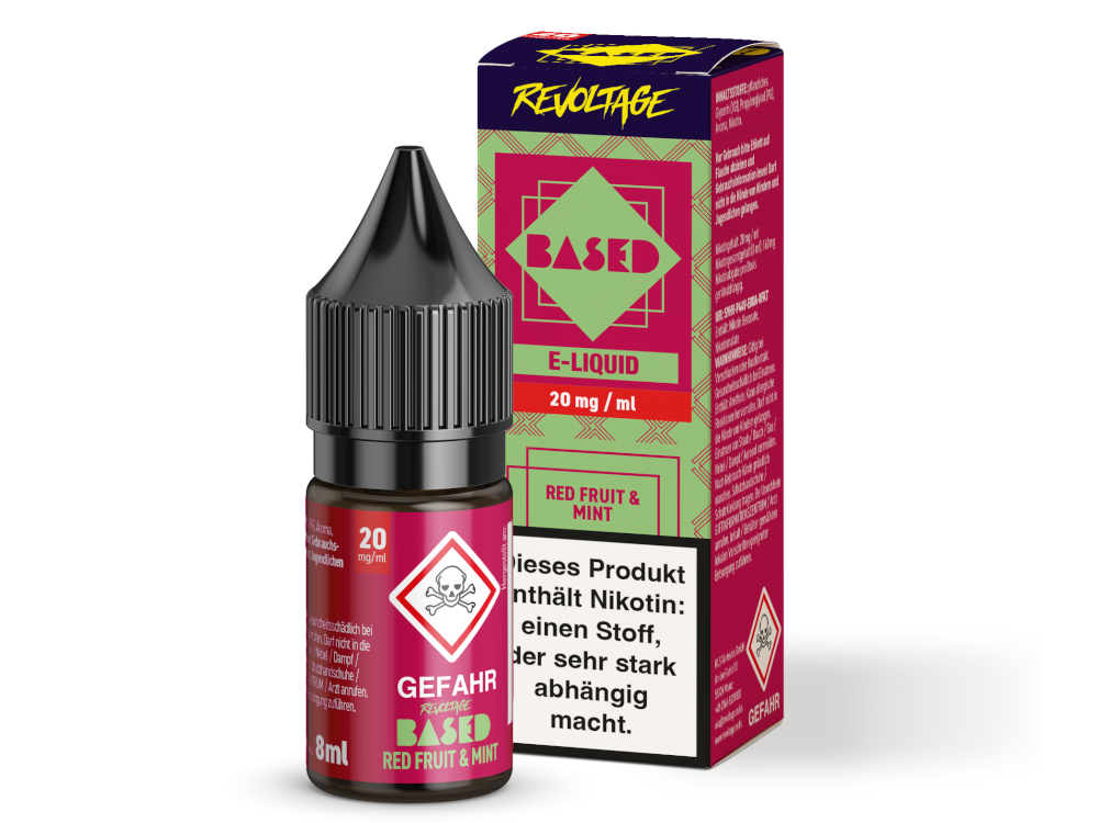 Revoltage BASED Hybrid Nikotinsalz Liquid Red Fruit Mint